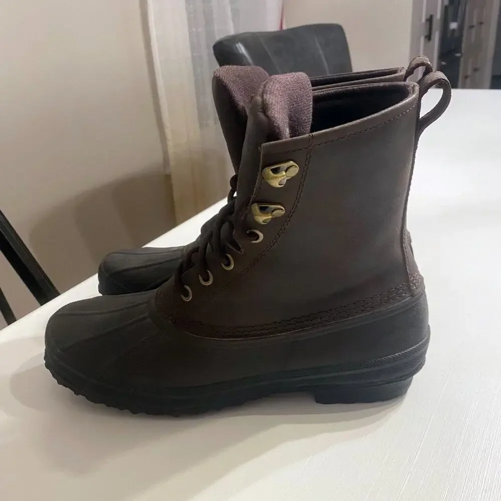 Ugg Australia Men's Rain Boot Stout Brown Yucca Waterproof 1015382 Size 9
